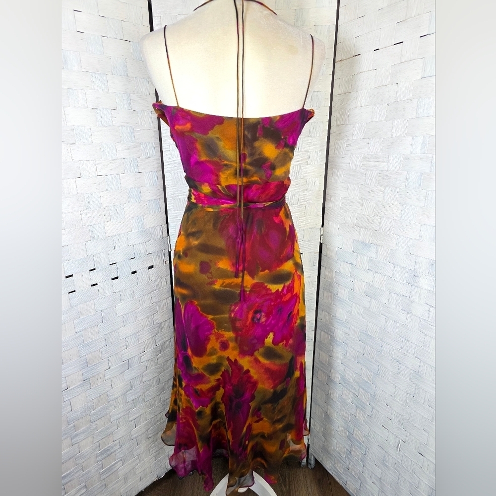 Vntg. CACHE Midi Sundress - Picture 7 of 11